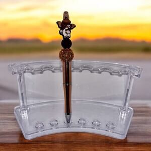 Gizmo refillable beaded pen